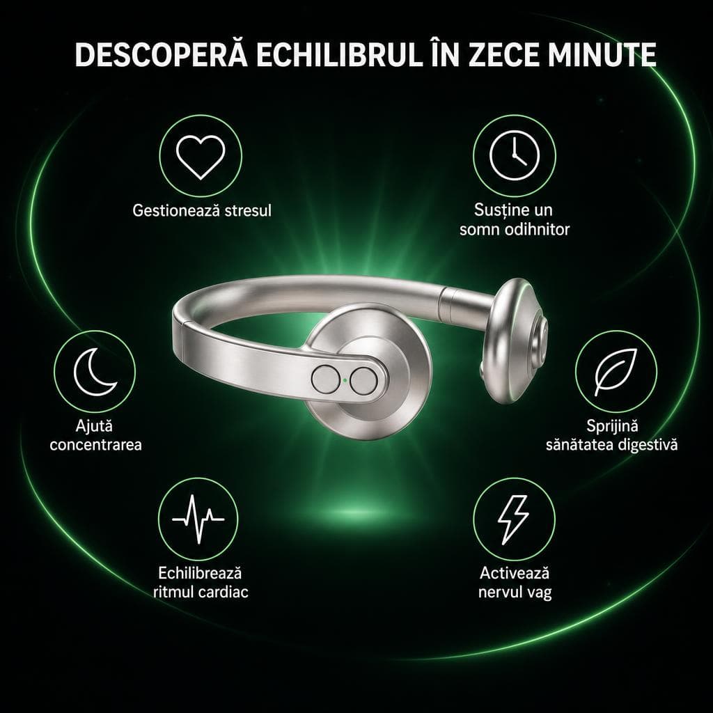 Descoperă echilibrul în zece minute — stres, somn, concentrare, digestie, ritm cardiac
